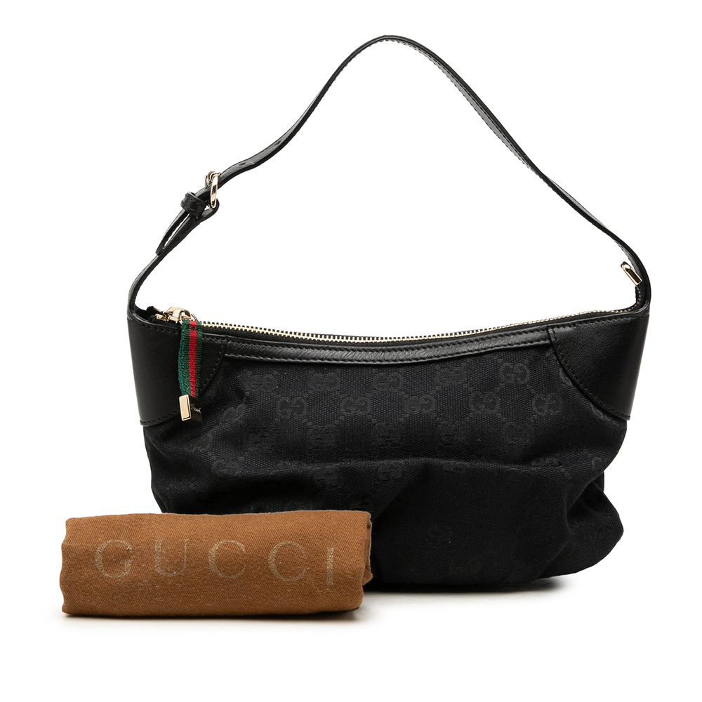 Pre-Loved Gucci GG Canvas Web Handbag - Picture 7 of 7